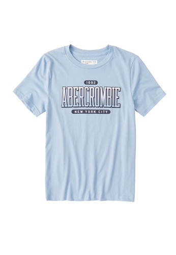 Jual Abercrombie Fitch Backhit Print Logo T Shirt Original Zalora Indonesia