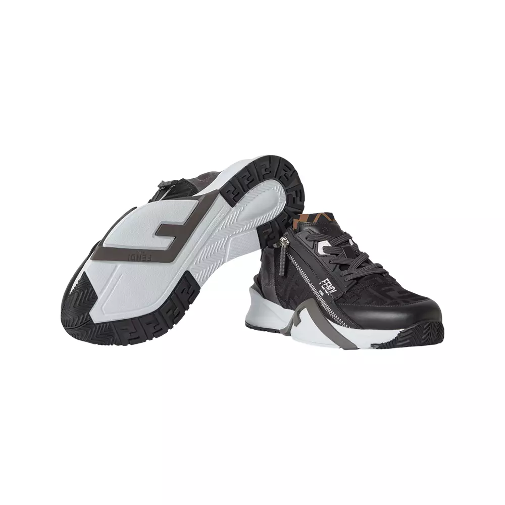 FF Flow Jacquard Sneakers Black