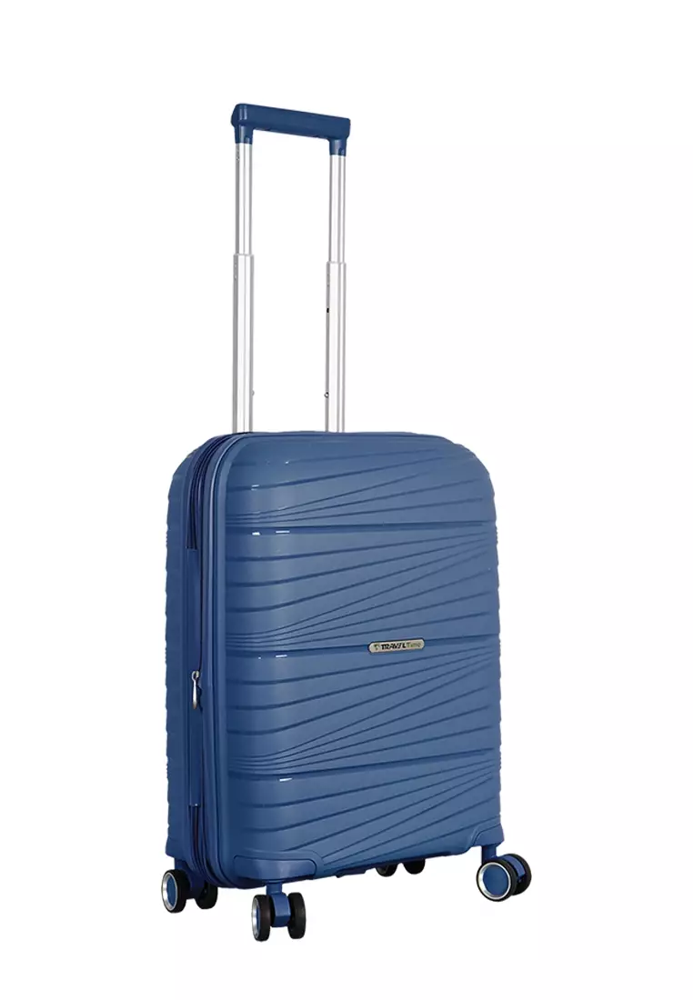 Travel Time Trolley Case HY820 - 20 inch Pink Blue