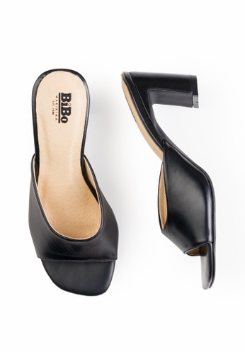 Bibo Chiara Leather High Heels | ZALORA Philippines
