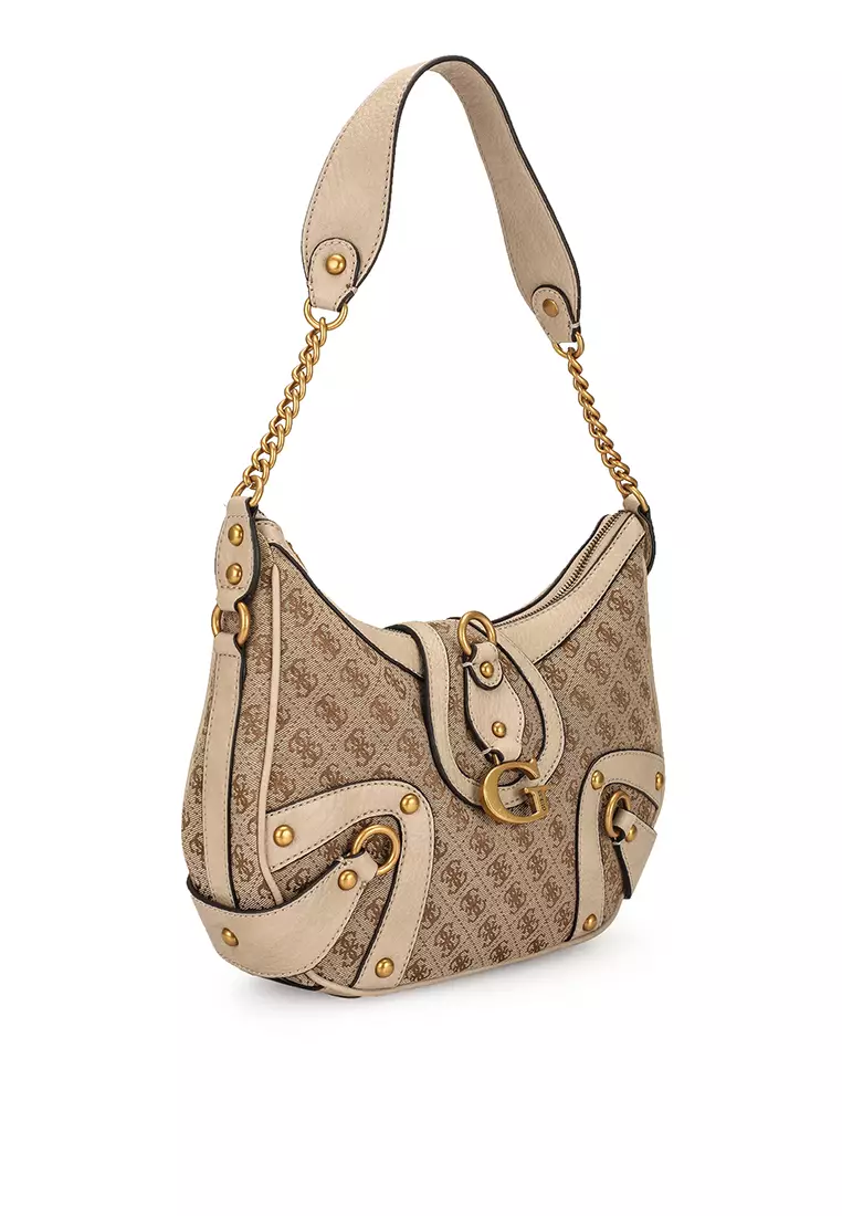 Buy Guess Gloss Vintage Hobo Bag 2023 Online | ZALORA Singapore