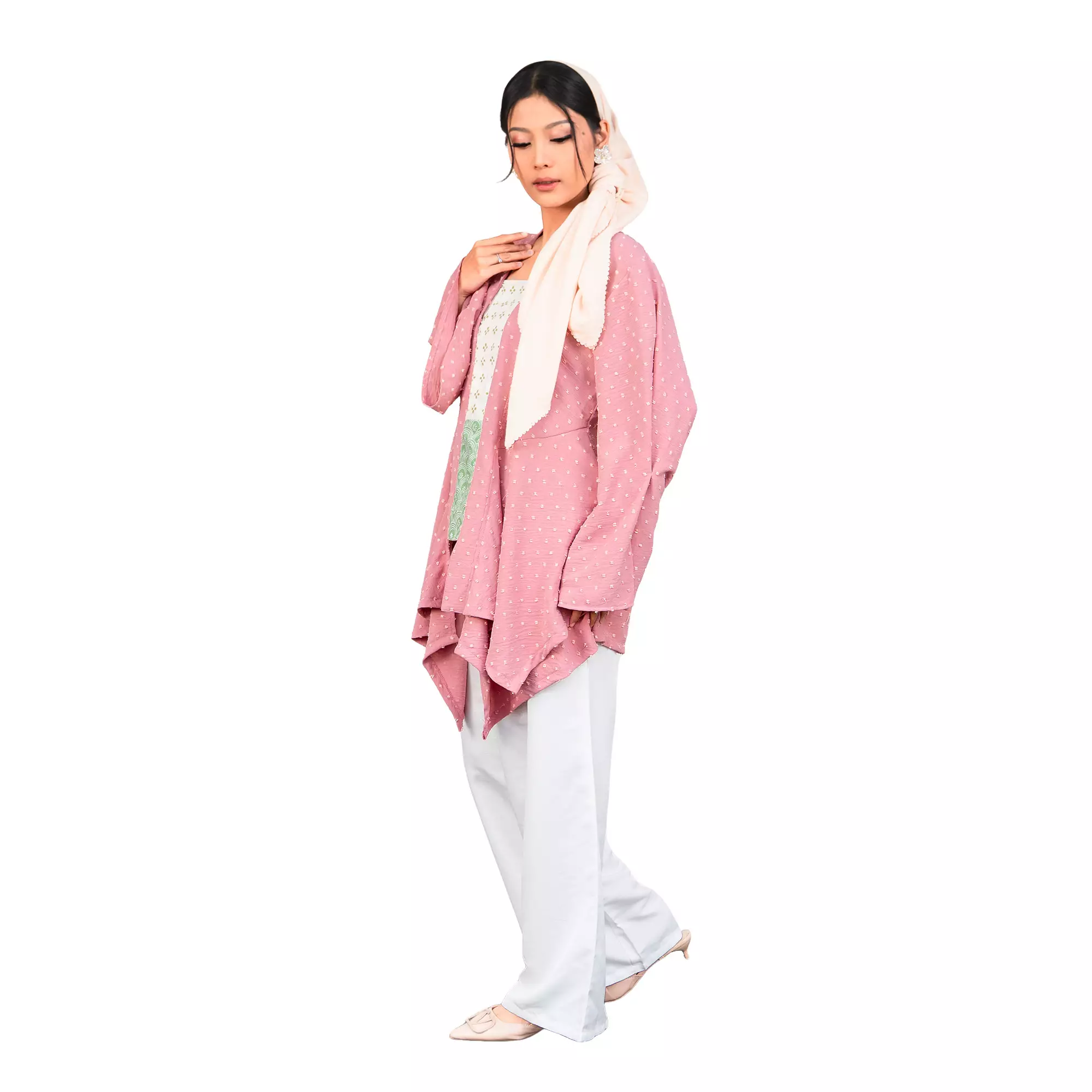 Blouse Batik Wanita - Bhatara Batik Lisa - Atasan Batik Modern Lengan Panjang