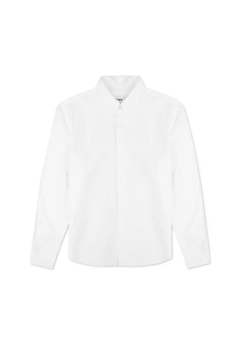 Buy Kenzo Kenzo Men's Left Chest Tiger Head Long Sleeve Shirt 22SS