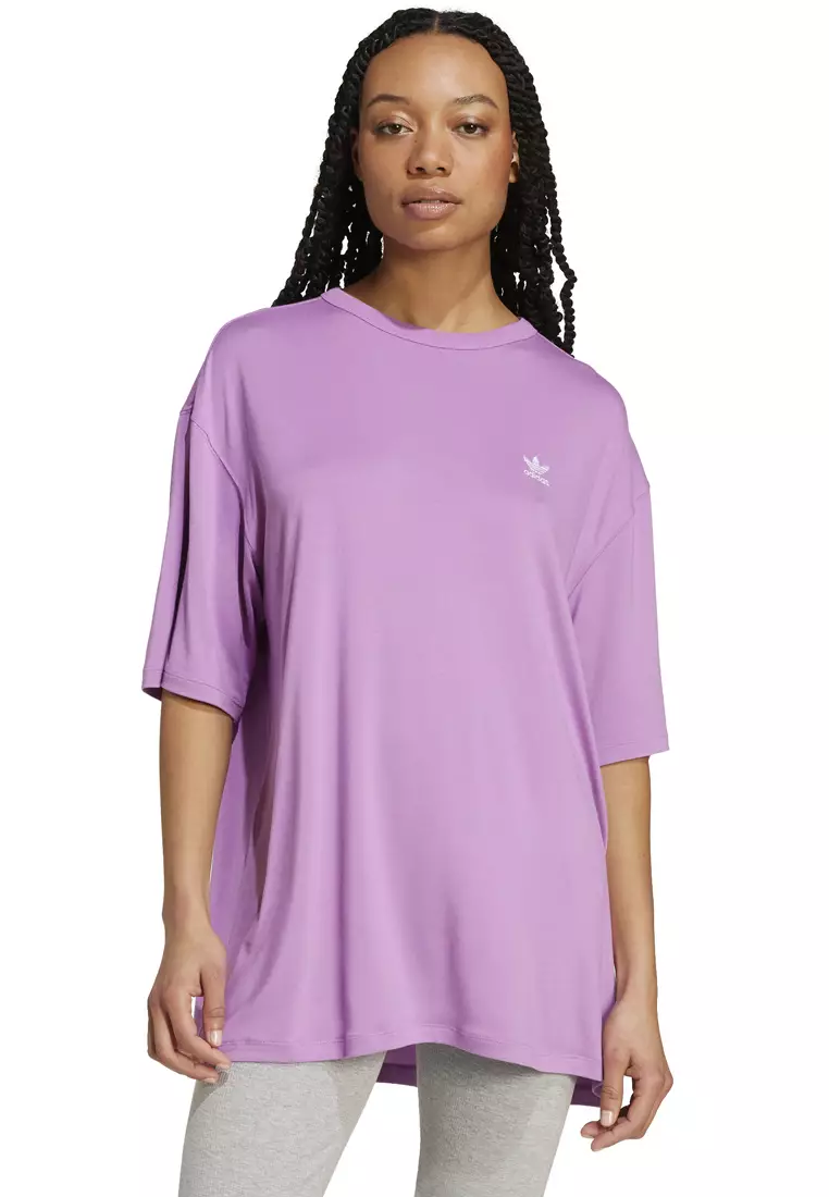 Women's adidas trefoil tee top