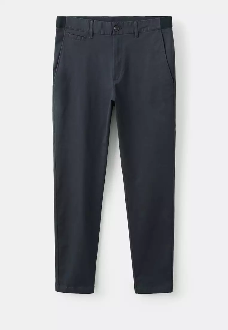 Pantalon Cropped Tapered Chino Pants