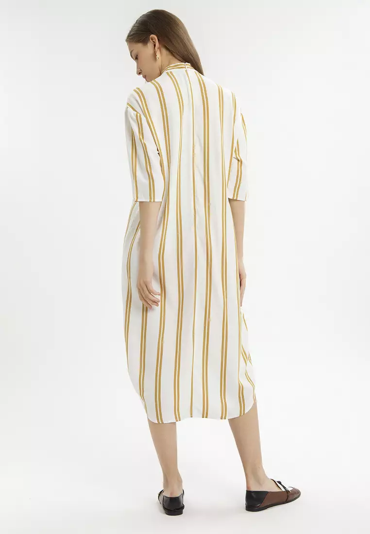 Minimal Yirma Dress Mustard Gold