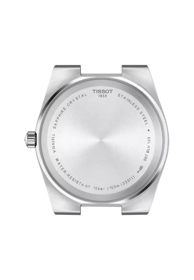 Tissot PRX 40mm Red Dial Stainless Steel Band Swiss Quartz Watch T1374101142100