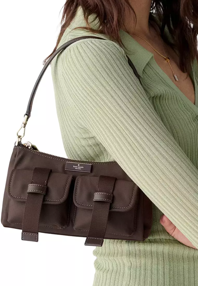 Carter KSNYL Cargo Crossbody Bag - Hot Fudge KN673