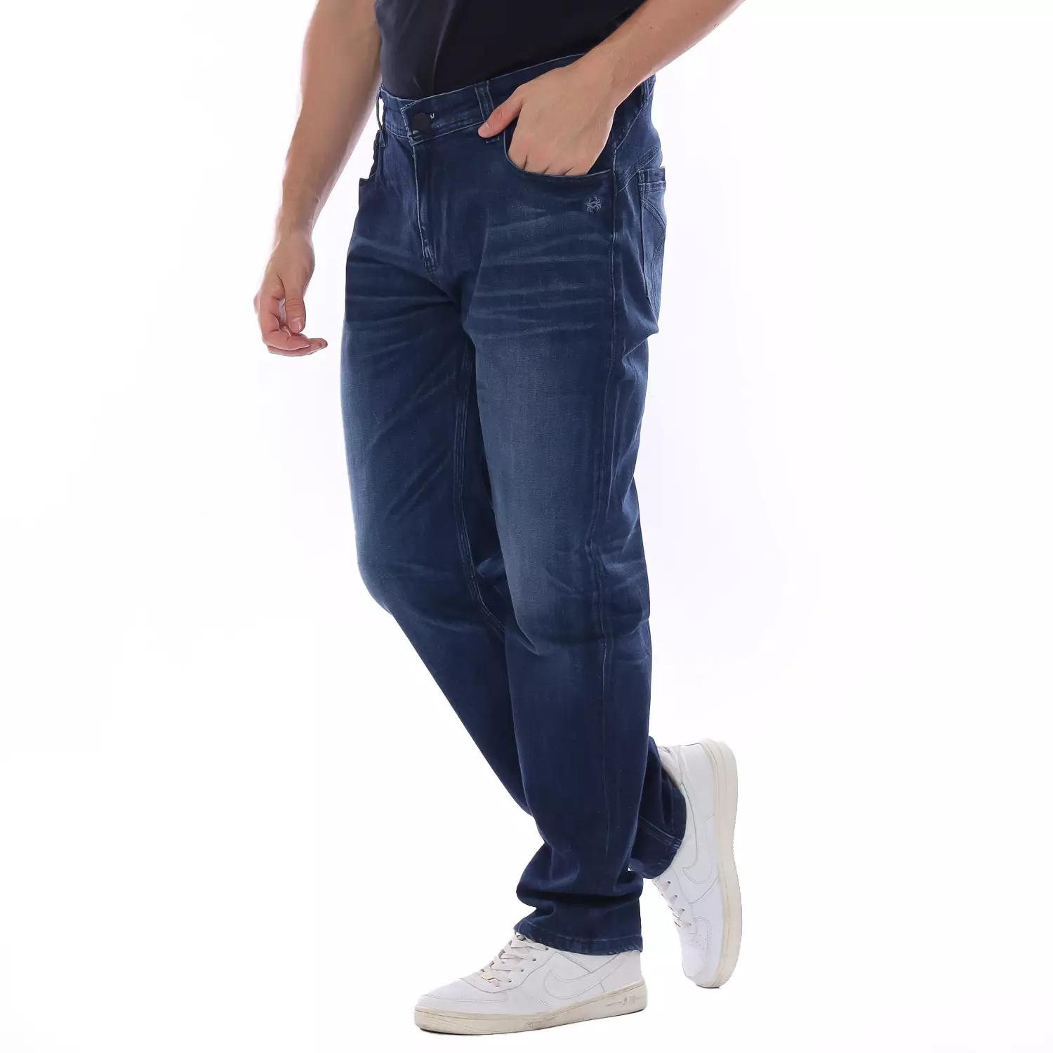 Spyderbilt Celana Panjang Denim Pria Cripto Planet Surf