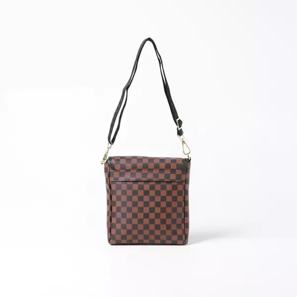 Tas SPRAYGROUND SAWTOOTH SHARKS IN PARIS BROWN SLING BAG 100% ORIGINAL