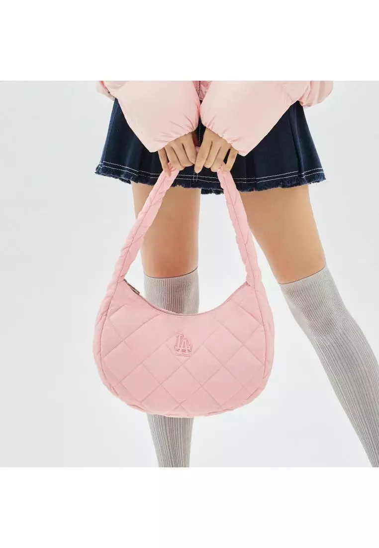 PADDING QUILTED M-HOBO BAG LOS ANGELES DODGERS