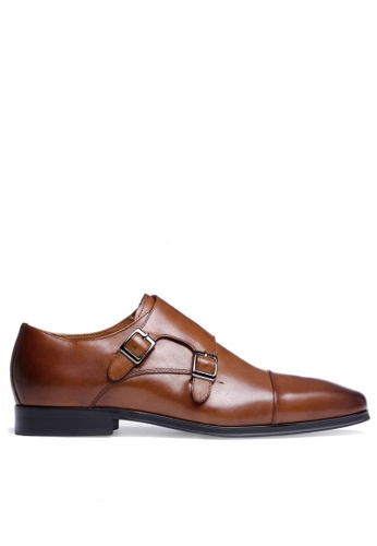 Twenty Eight Shoes Leather Monk Strap Shoes DS201608-22 98381SH14E6C8EGS_1