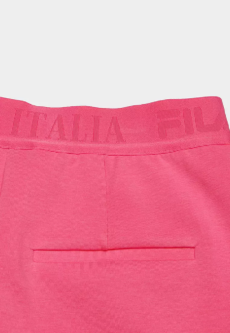 Pink fila pants hotsell