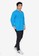 Andre Michel blue Andre Michel Kaos Polo Shirt Lengan Panjang Kerah Abu Biru Cerah 933-64 FED39AA6C1B608GS_5