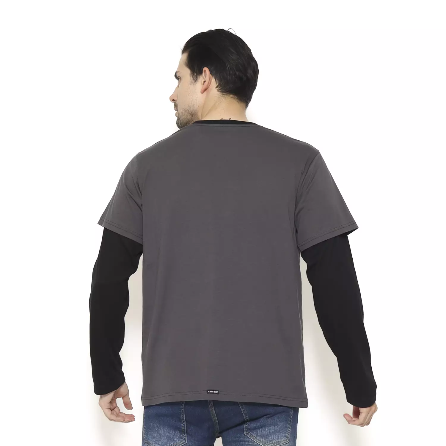 Planet Surf Clothing Kaos Lengan Panjang Pria Verbind Men Long Tee Planet Surf