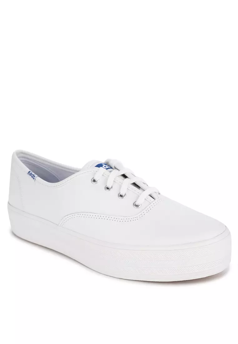 Discount on Keds  shoes - SKU: The Platform Leather Sneakers