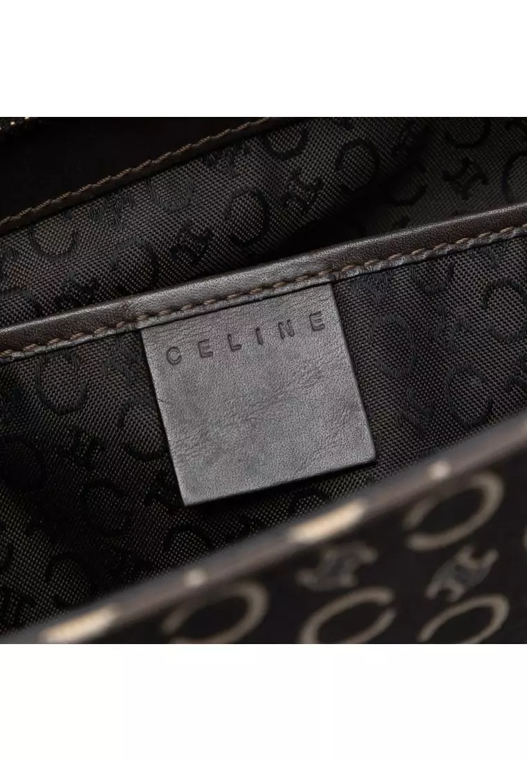 Pre-Loved Celine C Macadam Canvas Tote