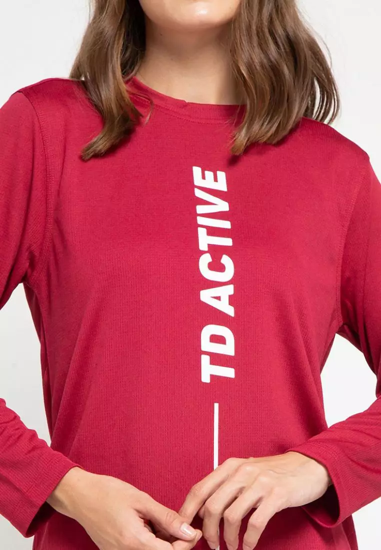 Td Active LS052 Sport ls raglan vert kaos