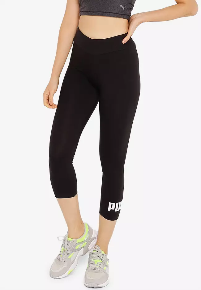 ESS 3/4 Logo Leggings Puma Black