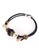 Her Jewellery black Mystiq Charm Leather Bracelet (Black) HE210AC46OCBSG_2