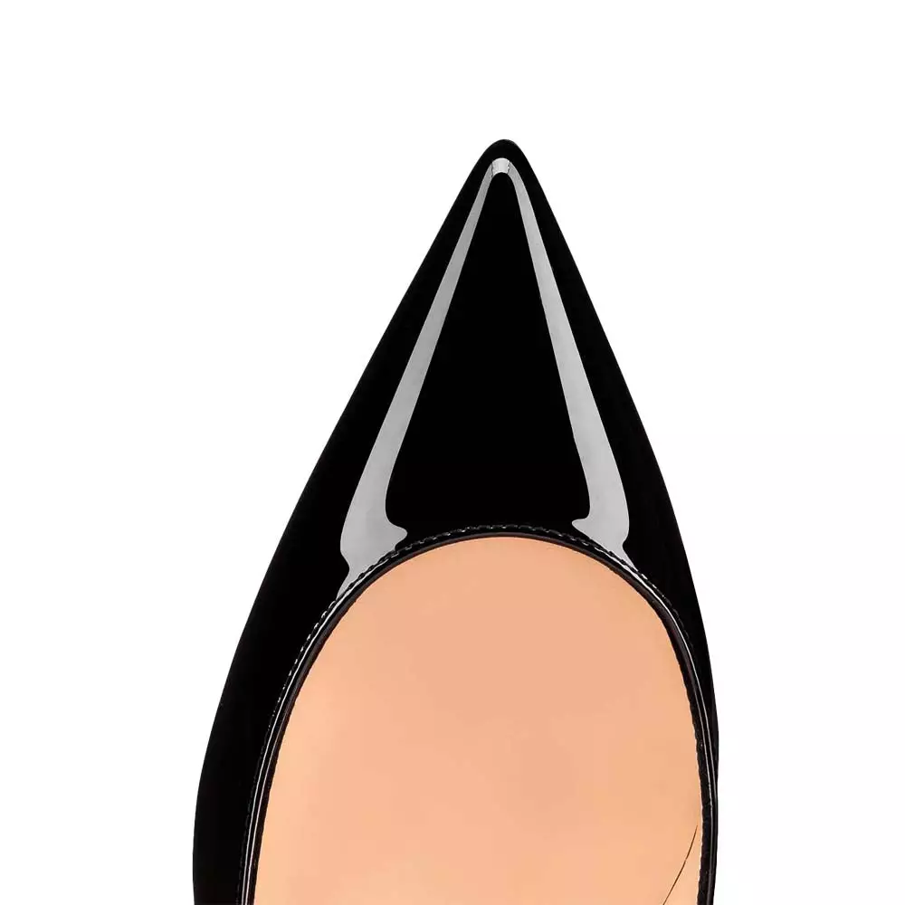 Kate 85 Patent Leather Pumps Black