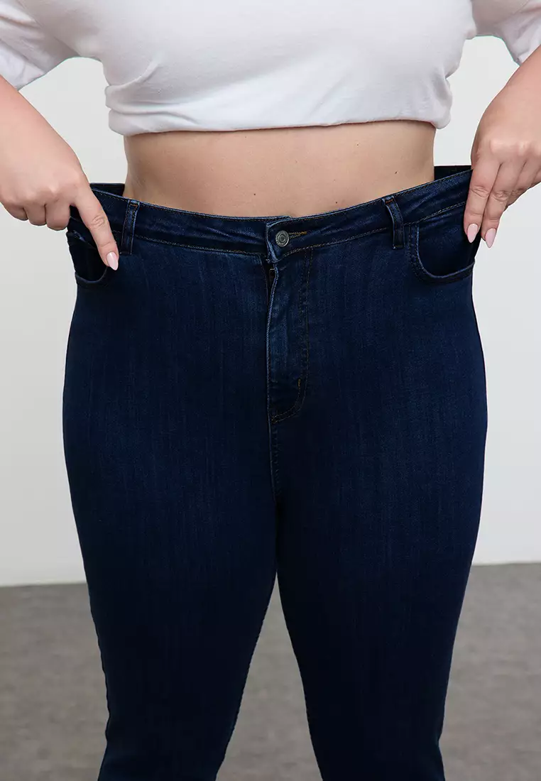 Blue Yuksel Waist Slimmer Plus Siz