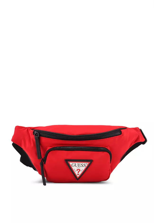 Guess waist 2025 bag red