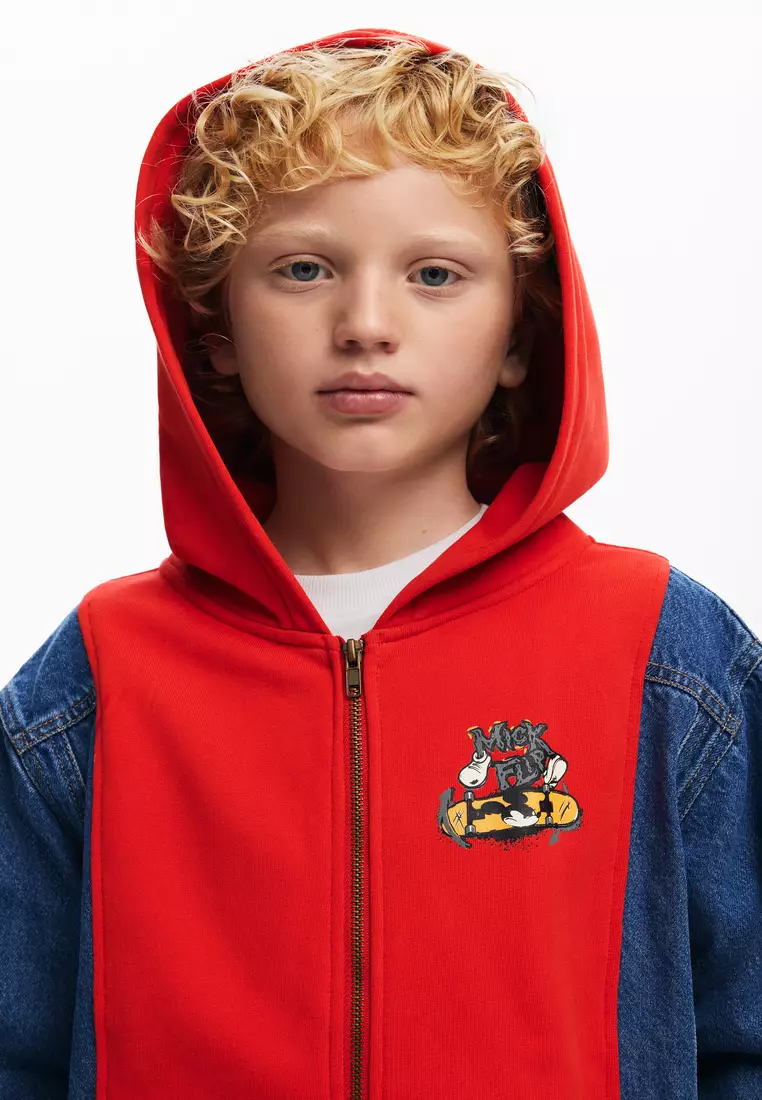 Mickey Mouse combined sweatshirt