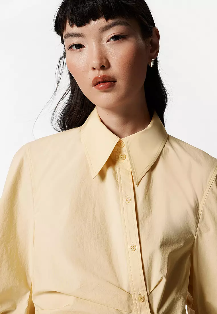 Asymmetrical Cotton Shirt