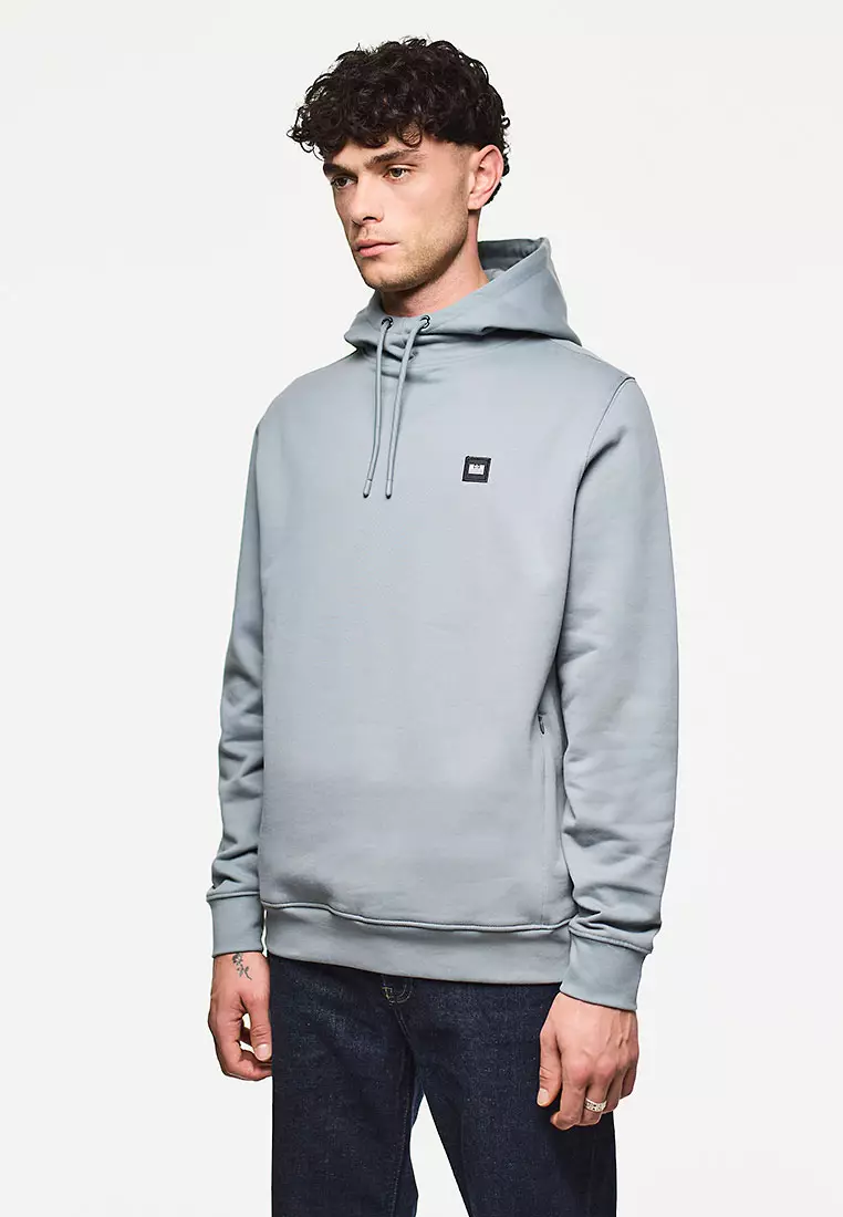 MENS PORPOISE RIBBE BADGE HOODIE