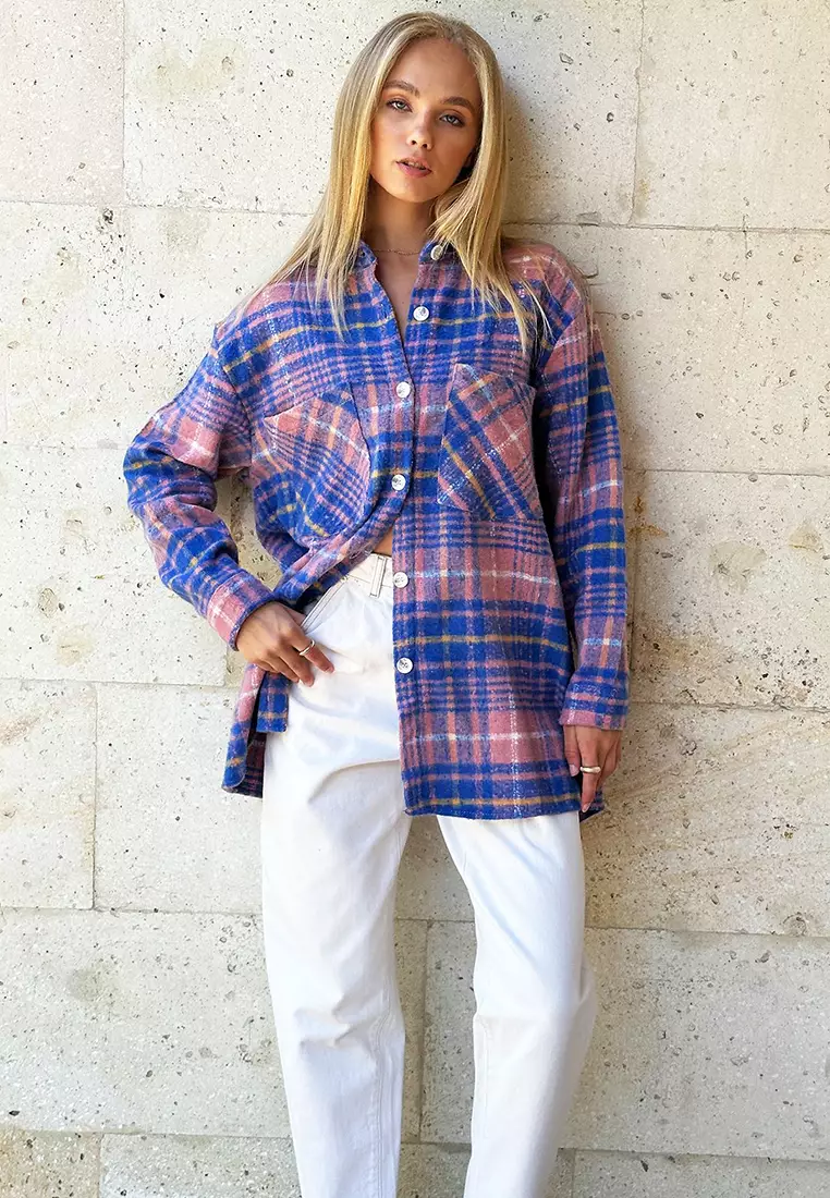 Oversize Checkered Shirt