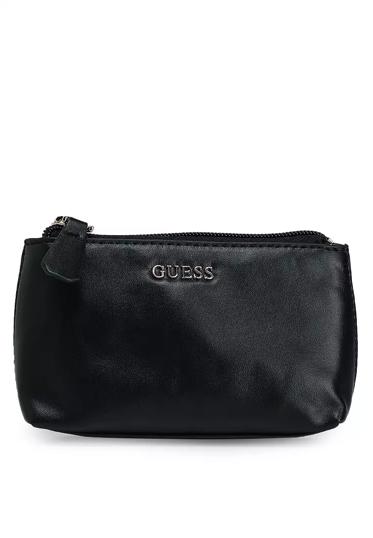 Guess■ BRIGITTA ポーチ ミニ トートバッグ black Guess Brigitta Mini 2 In 1 Tote Bag 2025 | Buy Guess Online