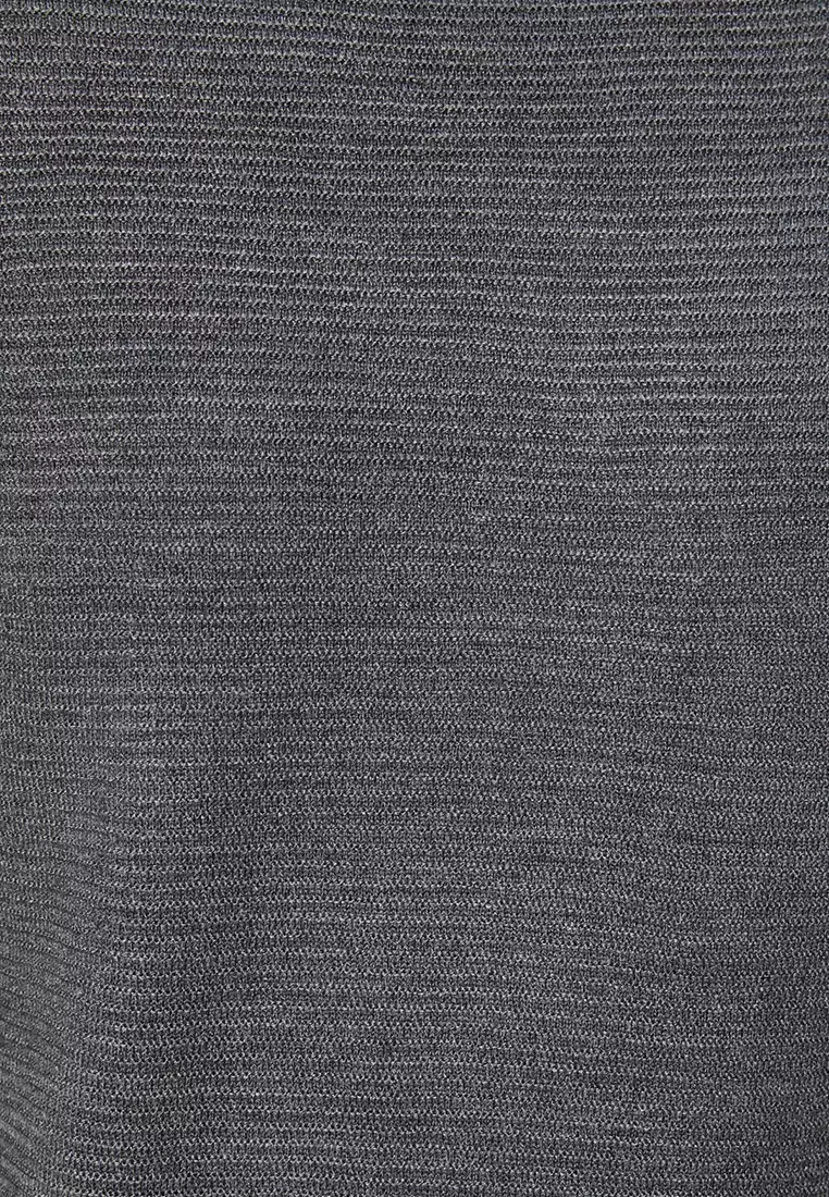 Stand Up Collared Knitwear Sweater