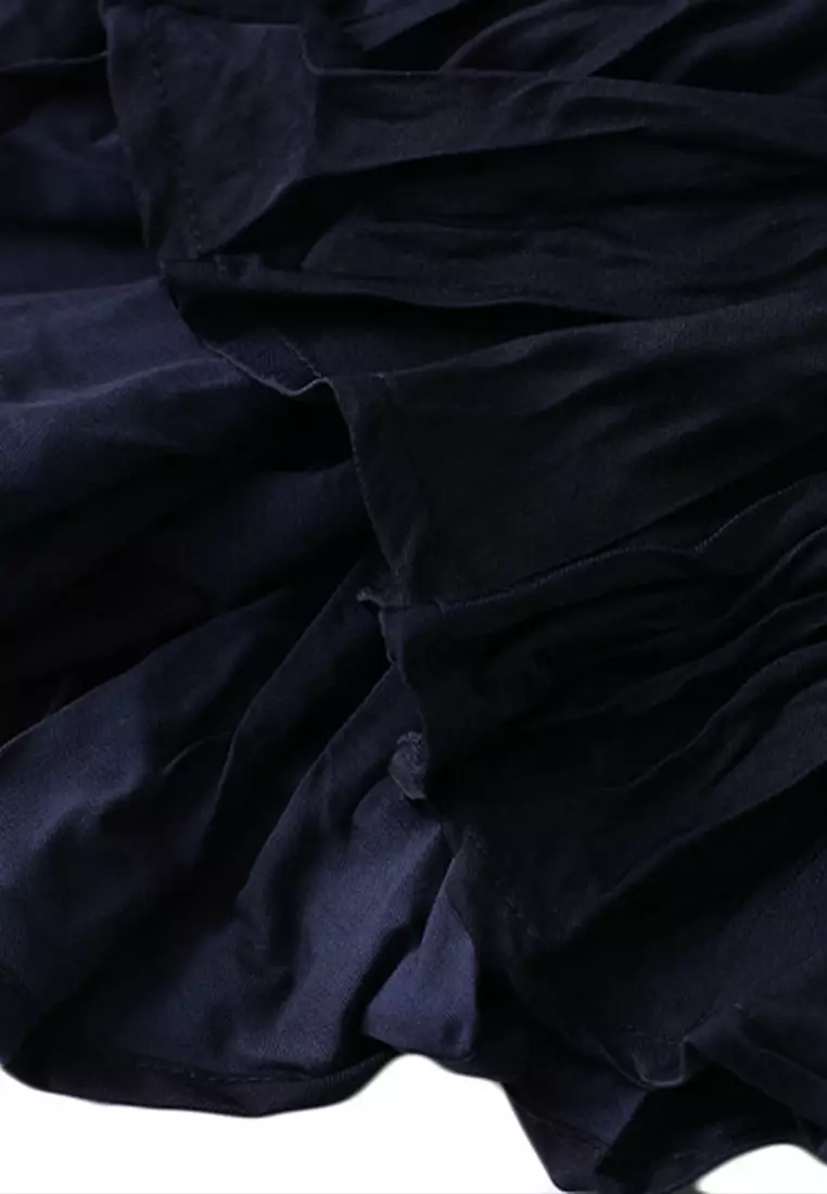 百褶A字半身長裙 AF8862