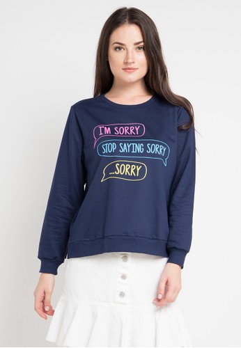 Jual Ninety Degrees Chatia Sweater  Original ZALORA  