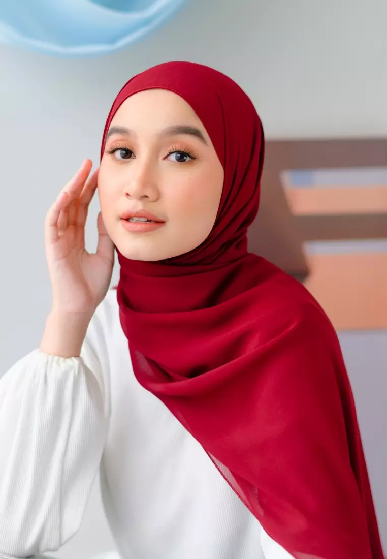 Bawal Shawl Burgundy