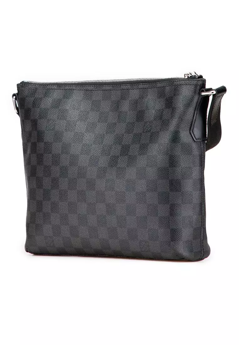 Pre-Loved Louis Vuitton Damier Graphite Mick Pm