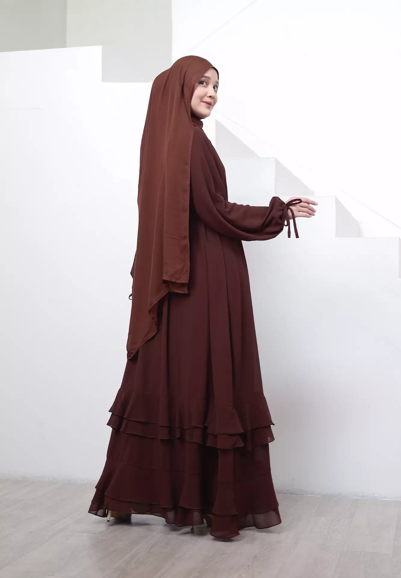 Layla Dress - Coffee