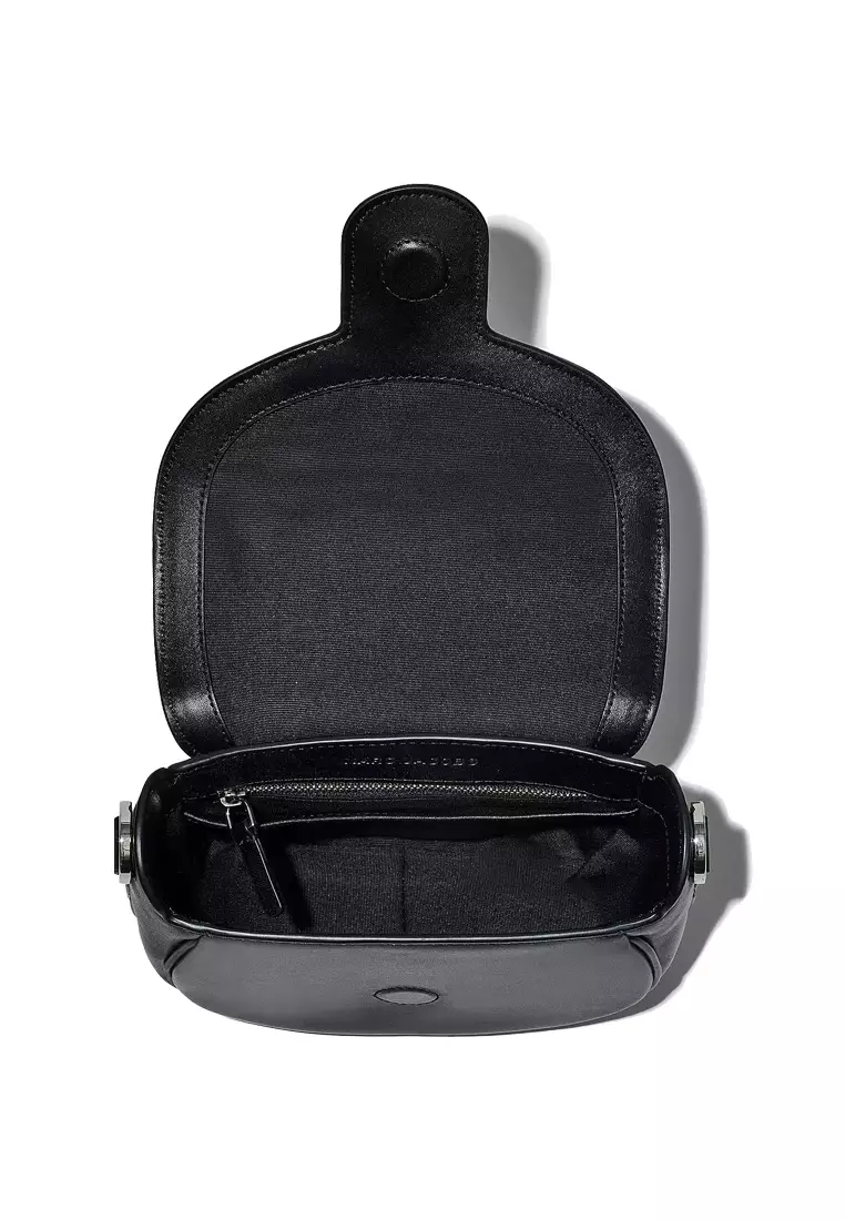 The J Marc Small Saddle Bag Black 2S3HMS003H03