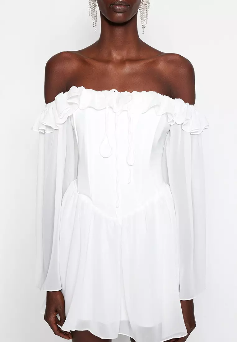 Chiffon Mini Dress