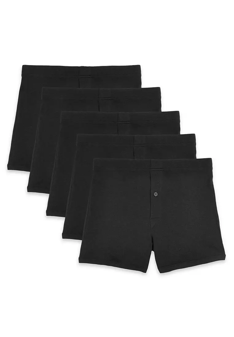 5 Pack Cotton Trunks
