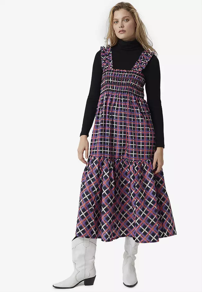 French connection plaid dress hotsell
