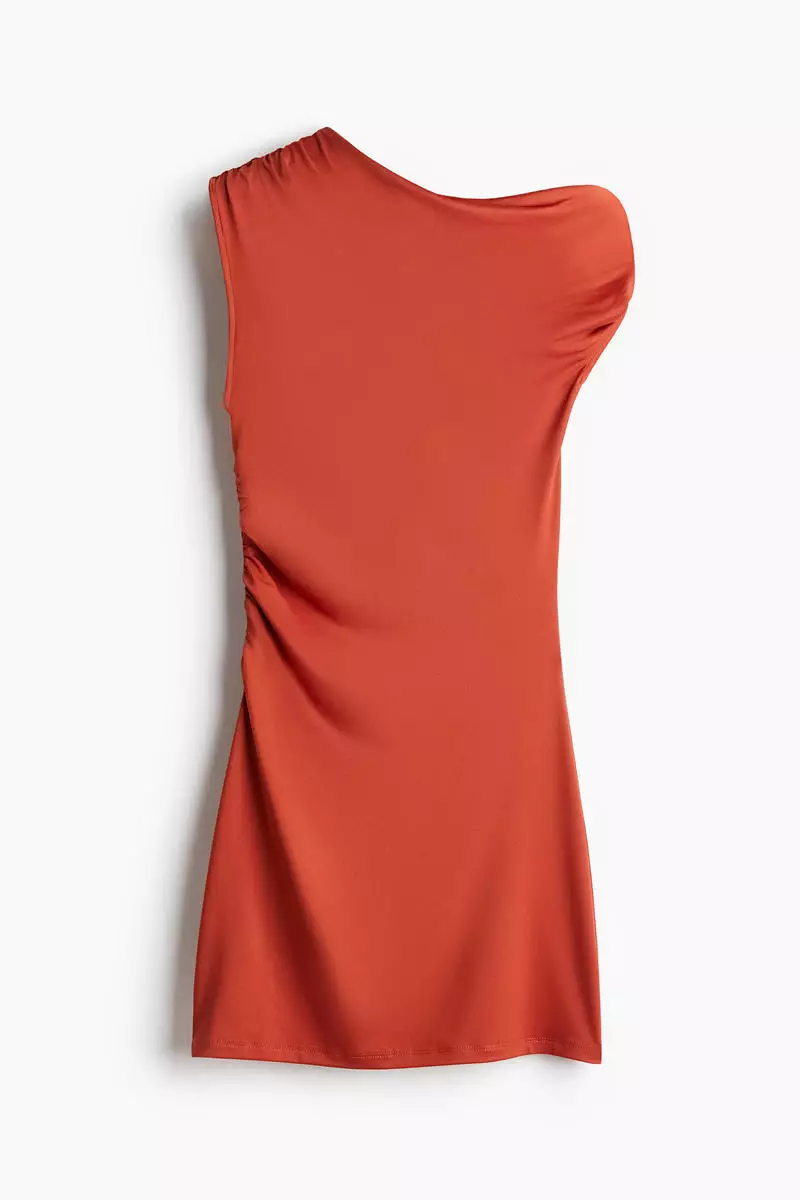 Draped dress