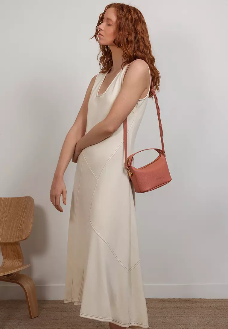 NINA Mini Shoulder Bag - Elephant Grey