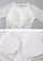A-IN GIRLS white Elegant mesh-paneled swimsuit 05FECUS3654EDBGS_7