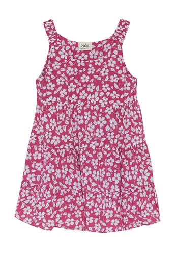 Milliot & Co. pink Geina Girls Dress A152AKADE207A9GS_1