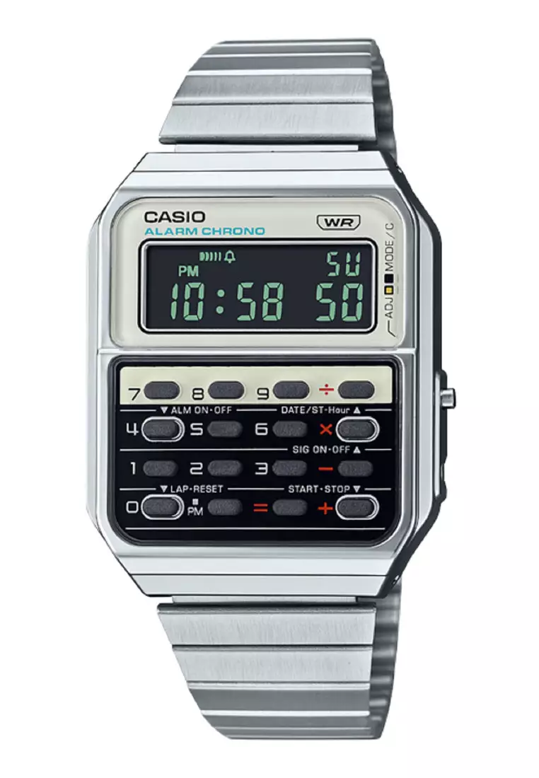 Digital Calculator Watch CA-500WE-7B