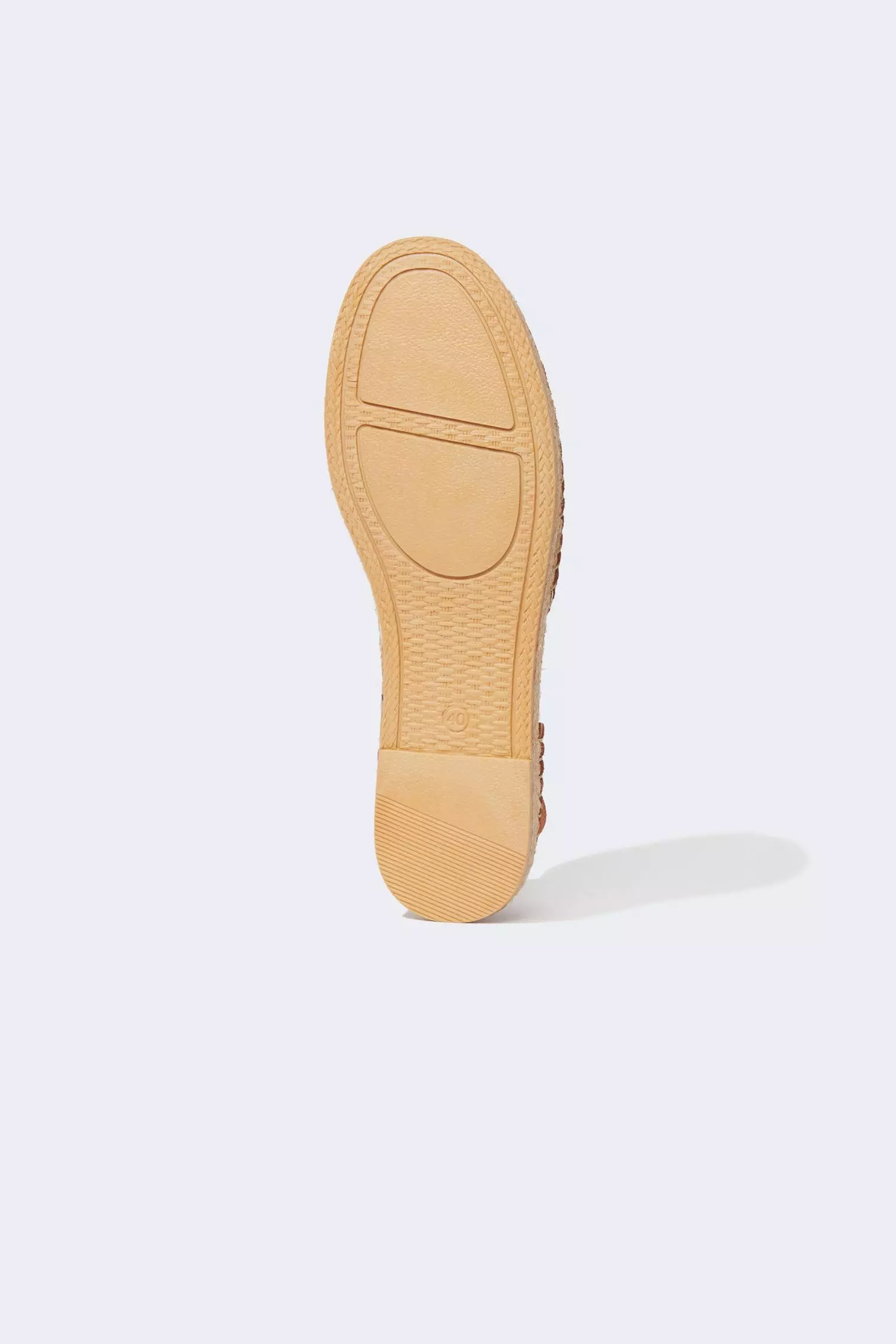 Flat Sole Slip On Faux Leather Suede Espadrilles