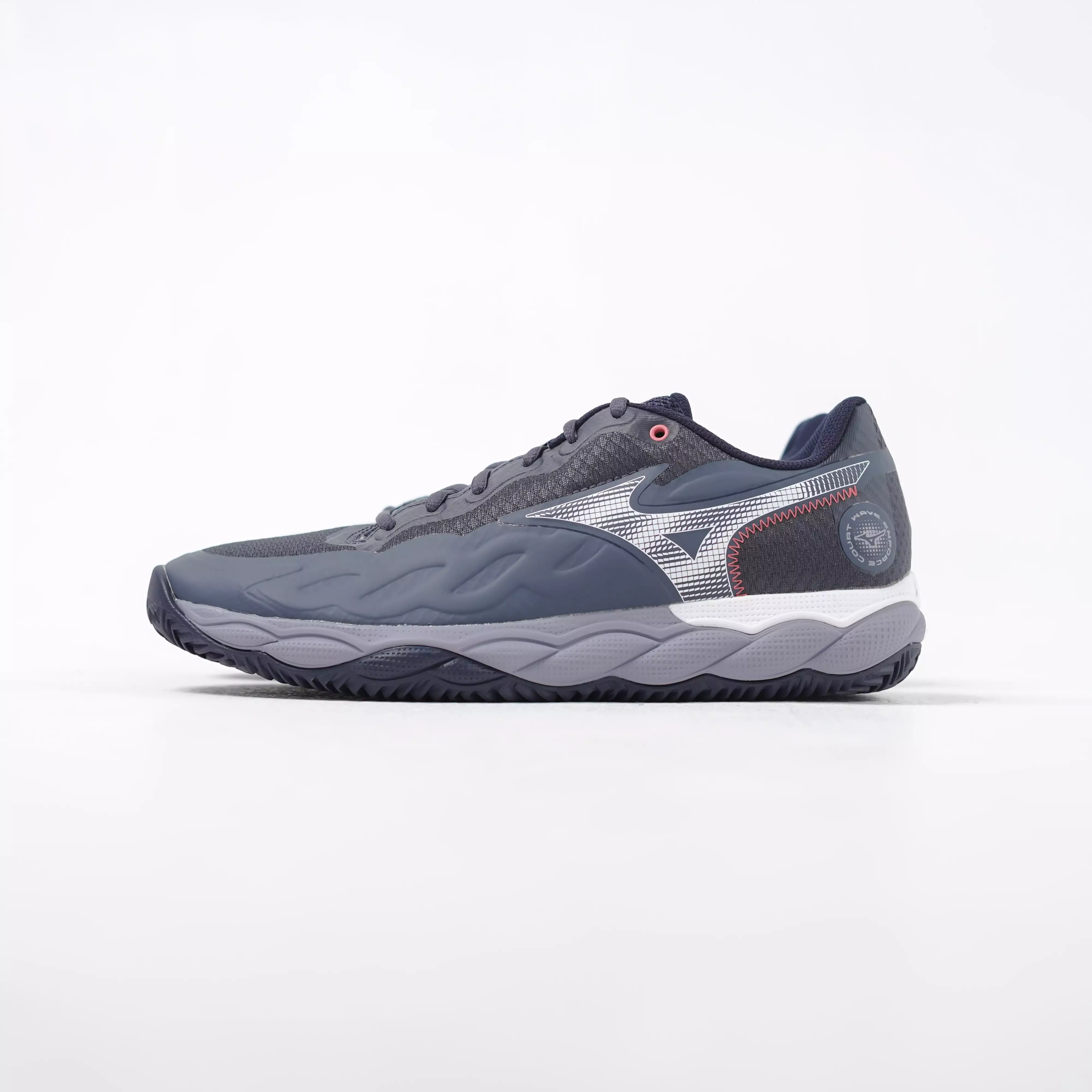 Sepatu MIZUNO WAVE ENFORCE COURT CLAY NAVY PADEL SNEAKER 100% ORIGINAL