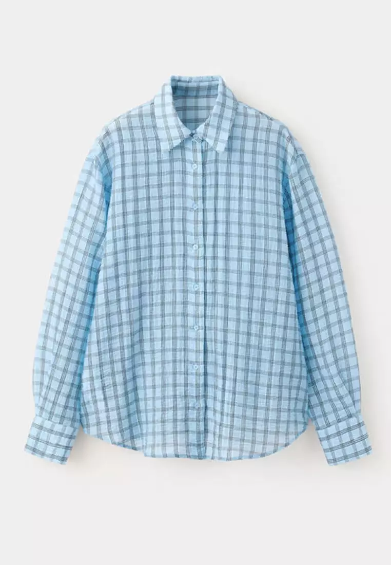 Textured Checked Shirt